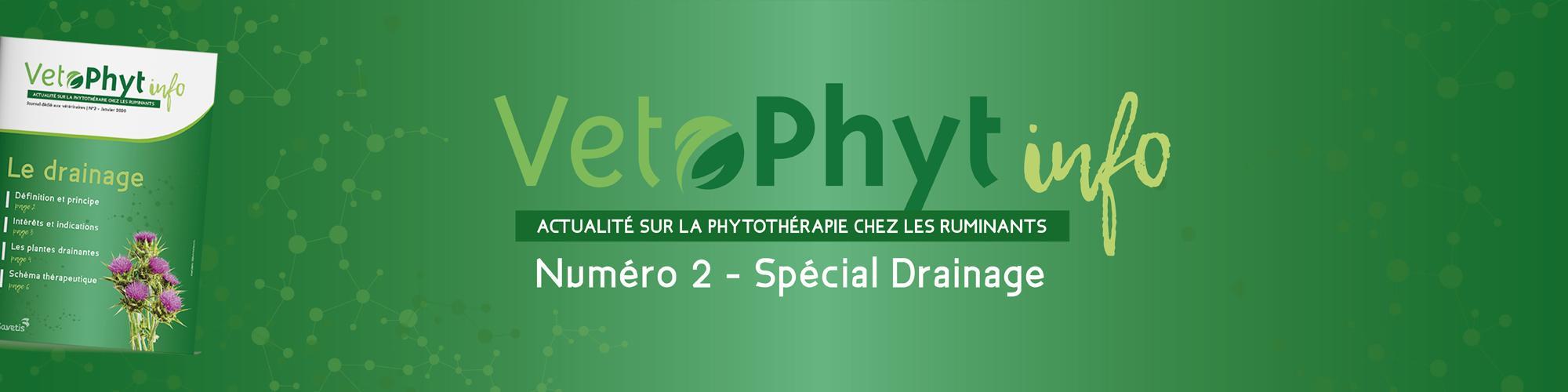 VetoPhyt Info spécial drainage